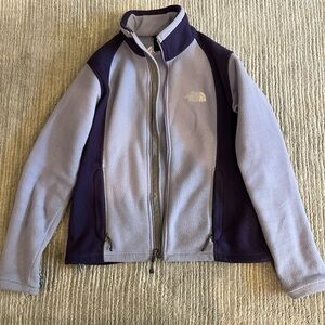 The North Face Lavender & Deep Purple Women's Fleece Jacket